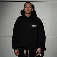 Bluza Essentials Black Fleece