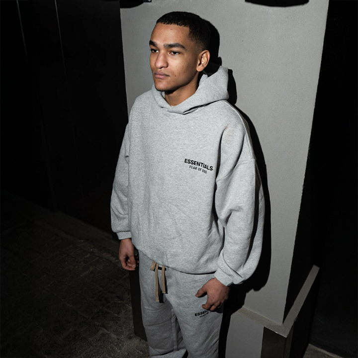 Bluza Essentials Fleece II Light Heather Grey