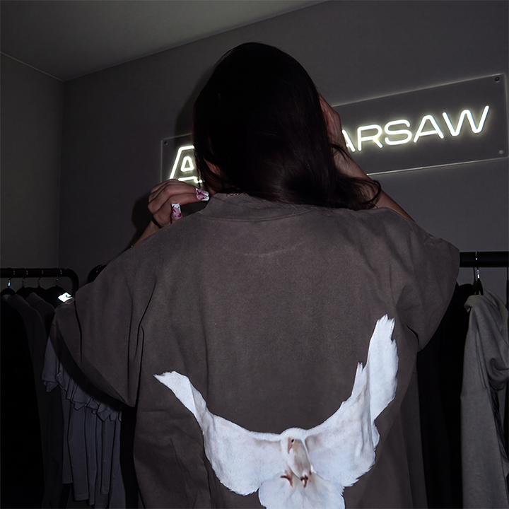 YeezyxGap engineered by Balenciaga Dove No Seam Tee Dark Grey