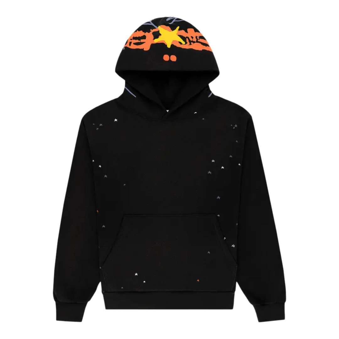 Sp5der Heavy Web Hoodie 'Black’