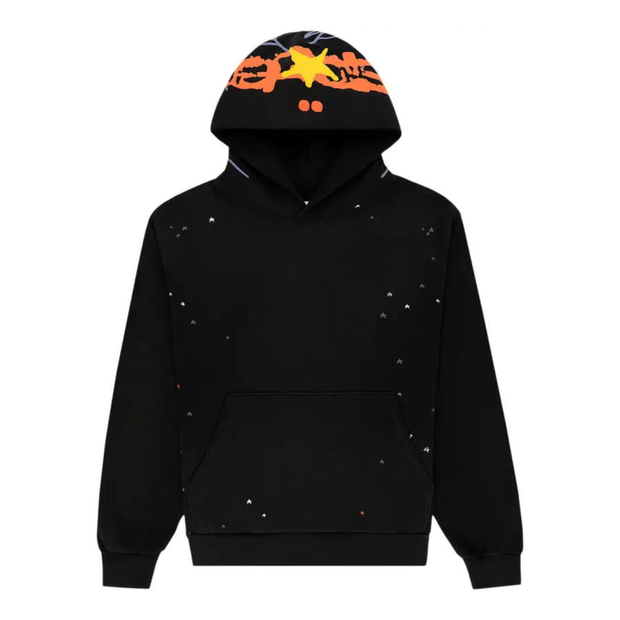 Sp5der Heavy Web Hoodie 'Black’