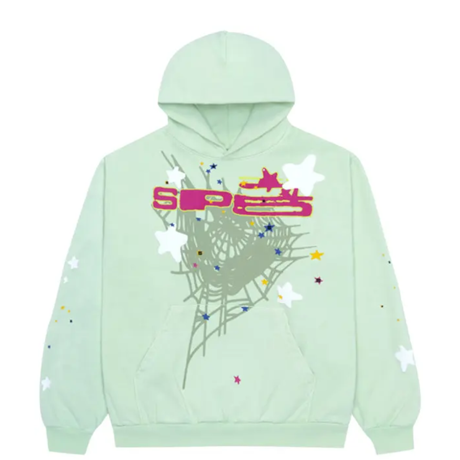 Bluza Sp5der Hoodie 'Mint’