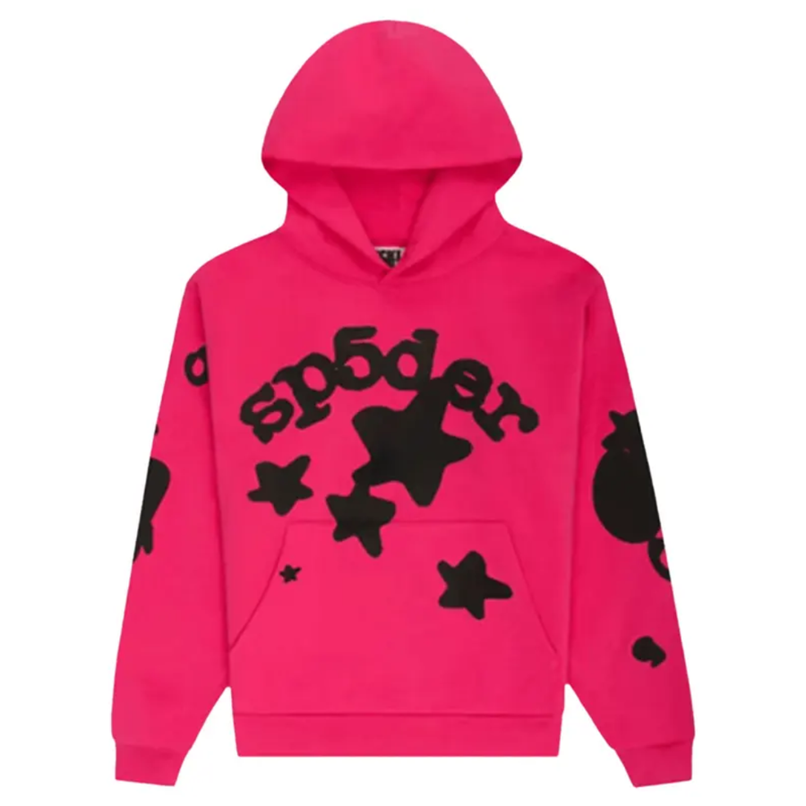 Bluza Sp5der Beluga Hoodie 'Pink’