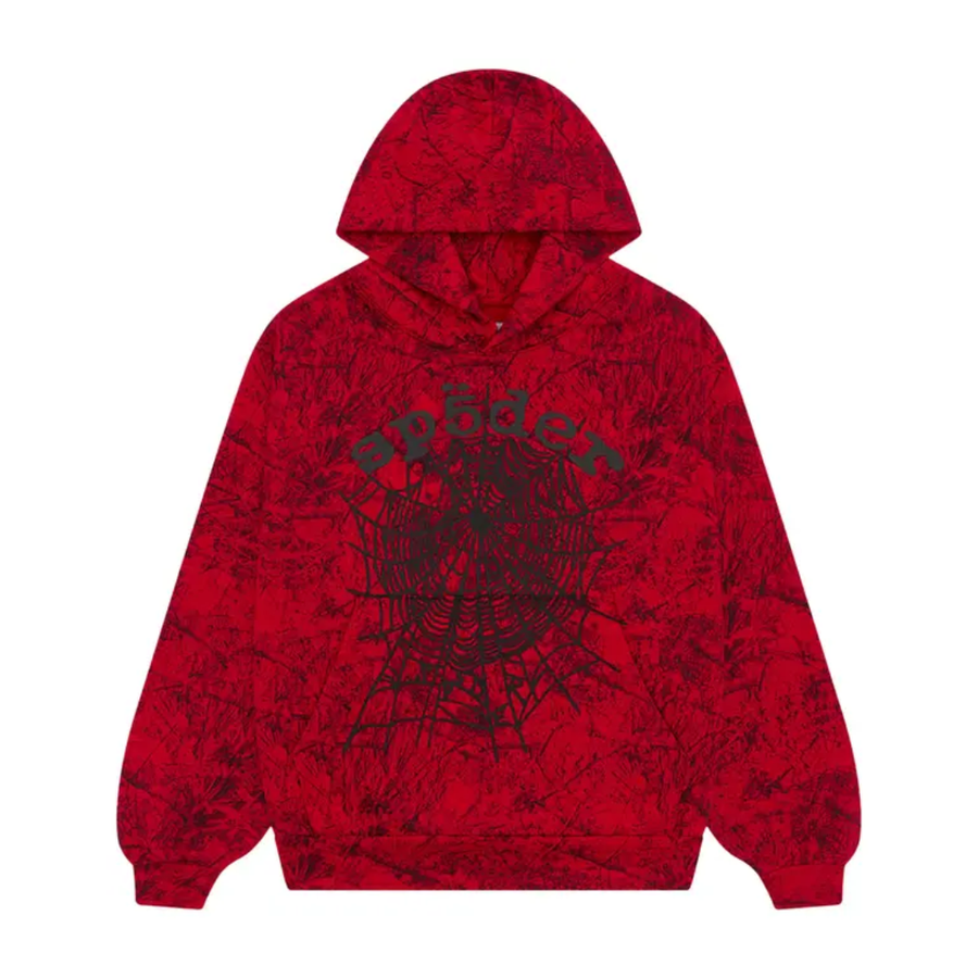 Bluza Sp5der OG Tree Camo Hoodie 'Red’