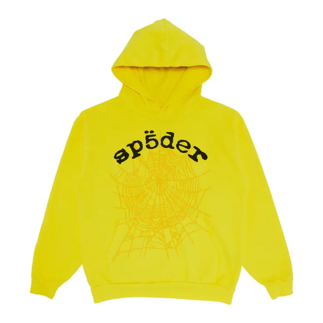 Bluza Sp5der Legacy Hoodie 'Yellow’