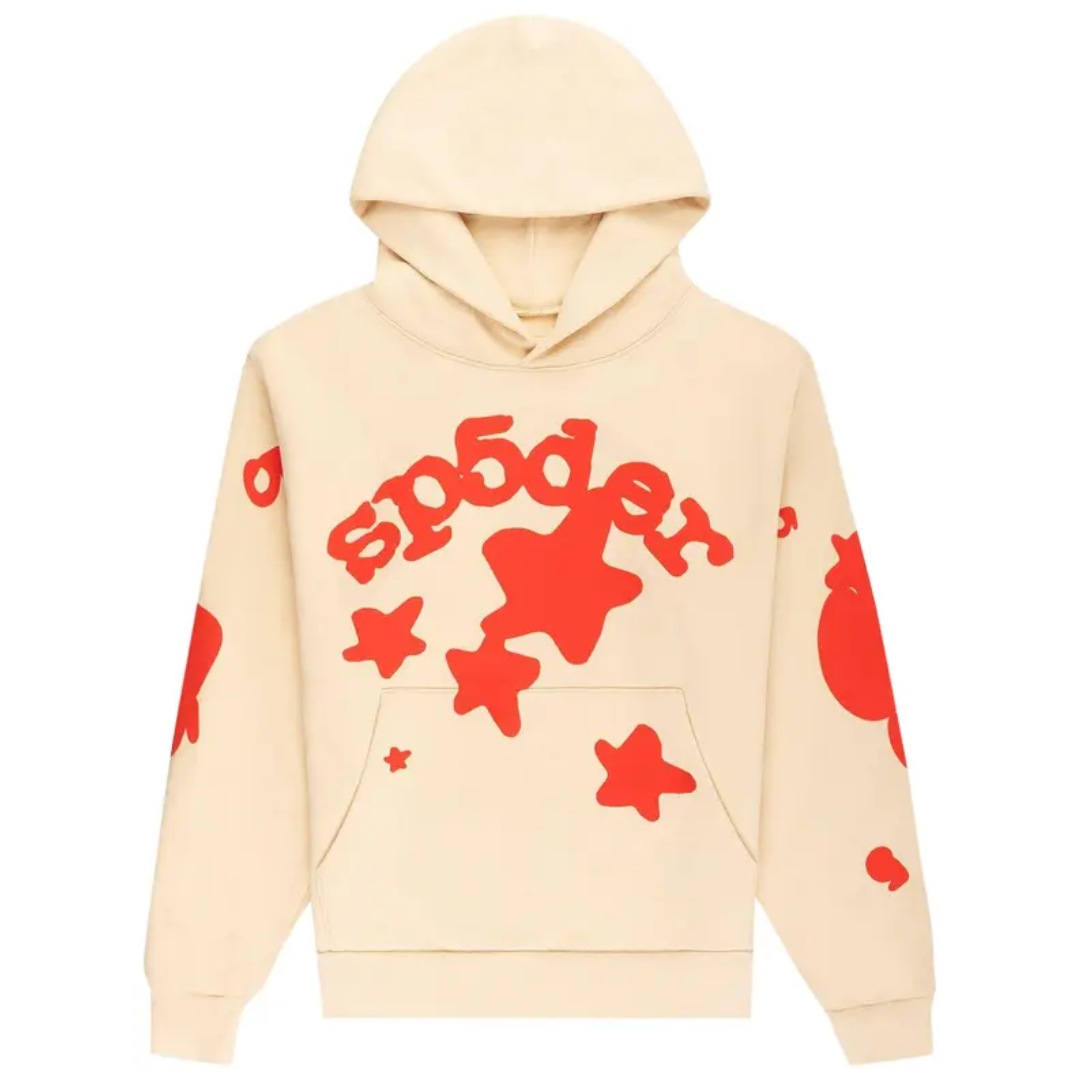 Bluza Sp5der Beluga Hoodie 'Cream’