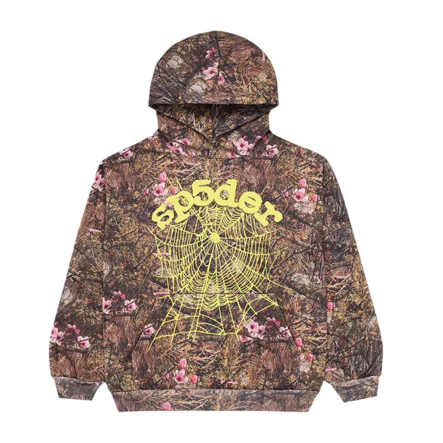 Bluza Sp5der OG Web Hoodie 'Real Tree’