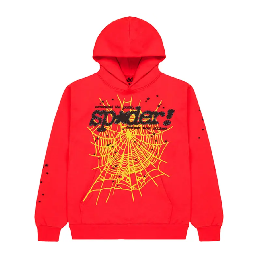 Bluza Sp5der P*NK V2 Hoodie 'Red’