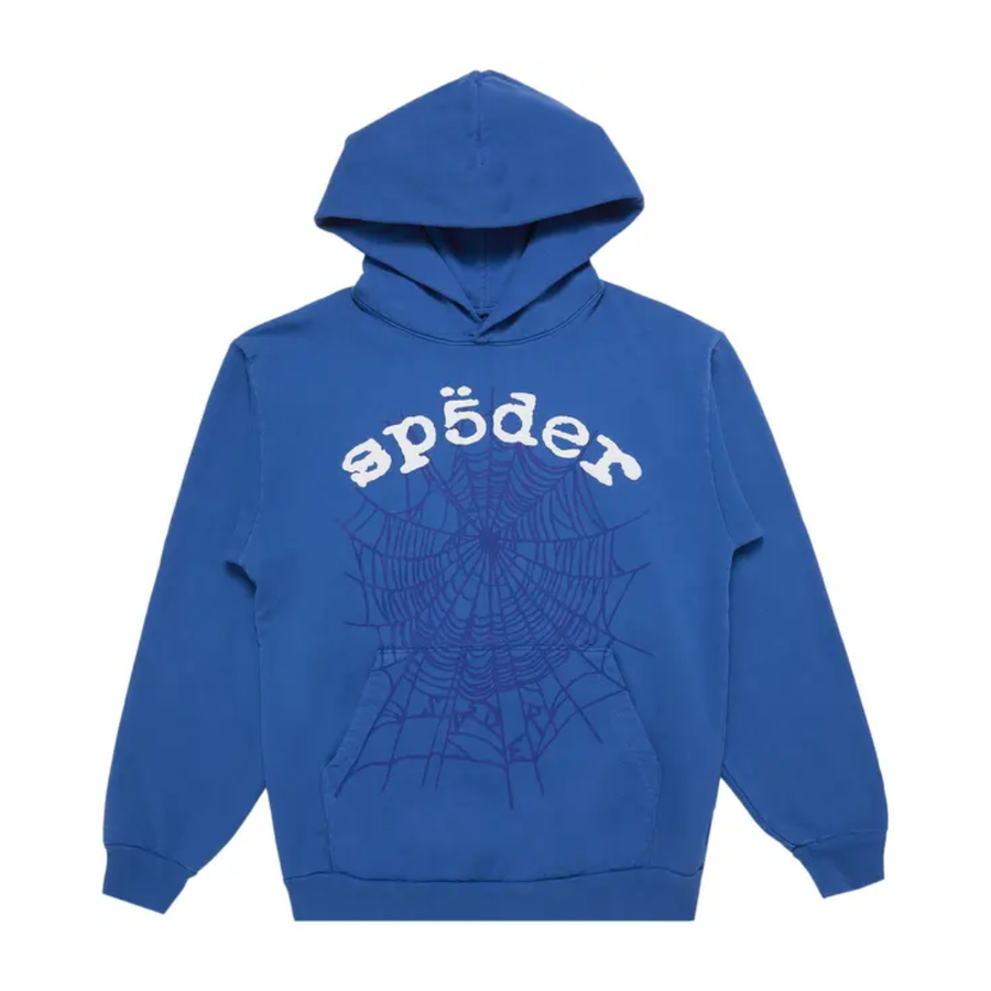 Bluza Sp5der Legacy Hoodie 'Blue’