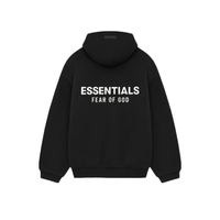 Bluza Essentials Black Fleece