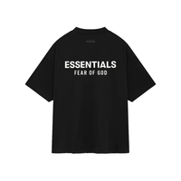 Koszulka Essentials Jersey Crewneck Tee Black