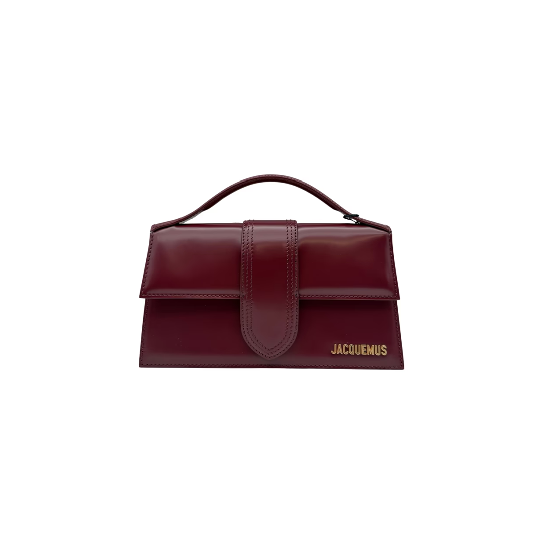 Jacquemus torebka The large Bambino Bordeaux