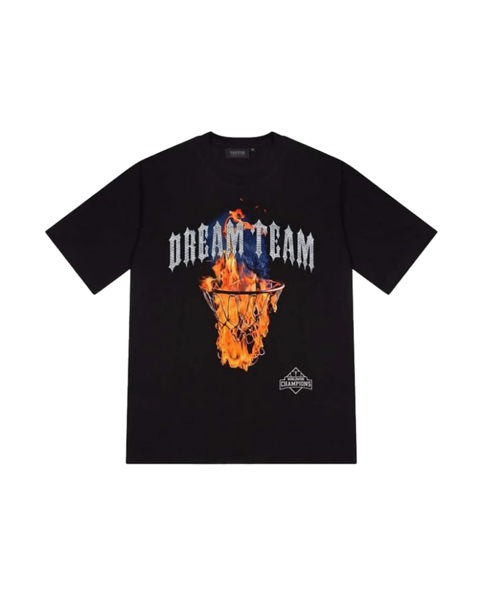 Koszulka Trapstar Dream Team (Black/Orange)