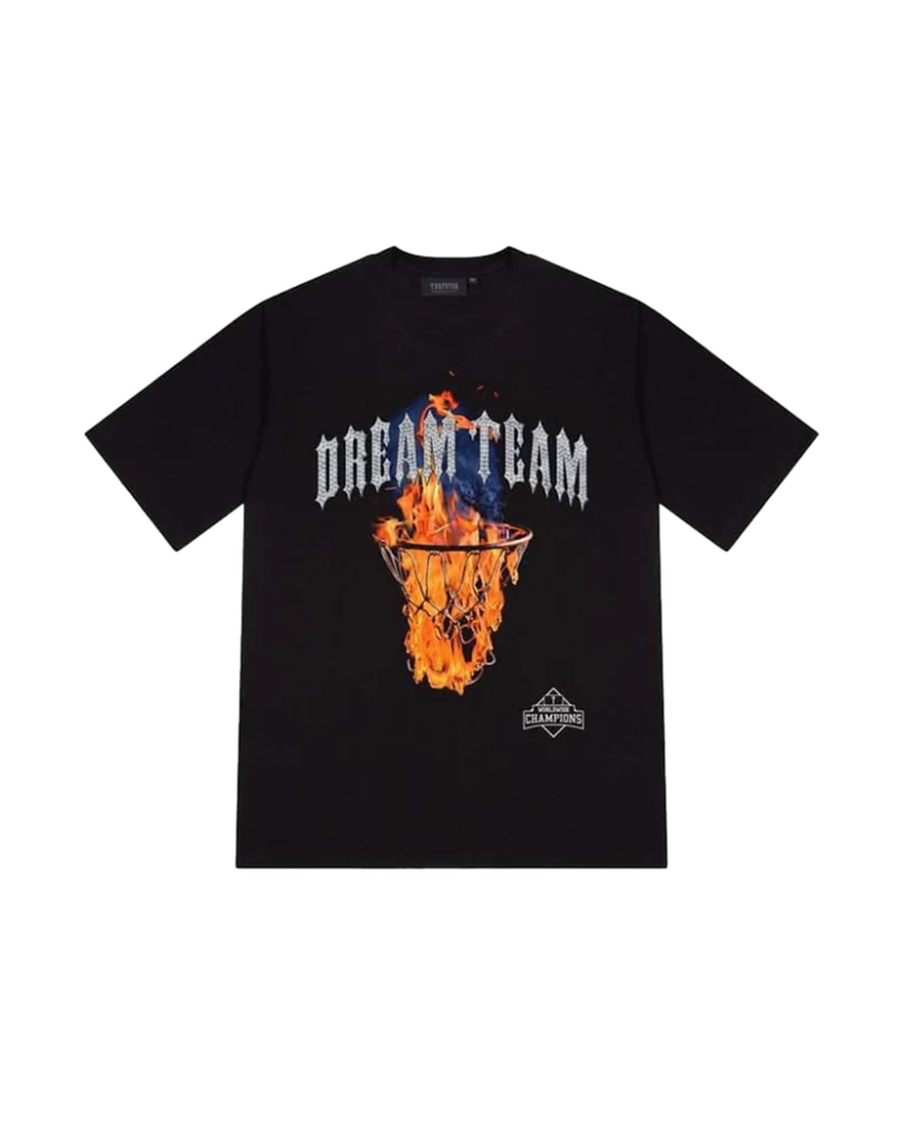 Koszulka Trapstar Dream Team (Black/Orange)