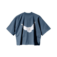 YeezyxGap engineered by Balenciaga Dove No Seam Tee Dark Blue